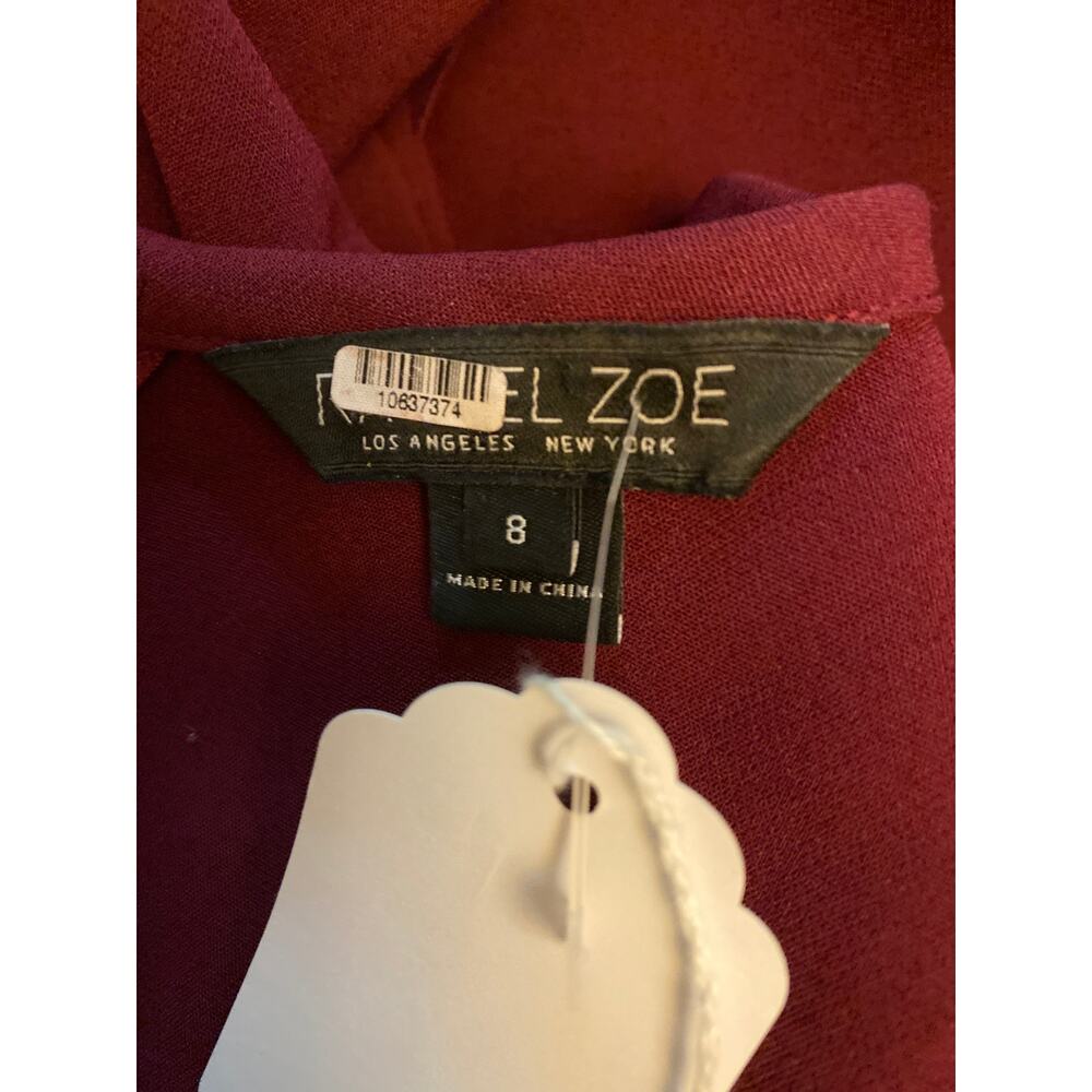 Rachel Zoe RTR Women's Size 8 Dark Purple Belle Sleeve Dress - Picture 9 of 10